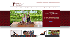 Desktop Screenshot of nativeyogacenter.com